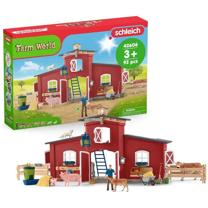 Großes Bauernhof-Spielset für Kinder - bis zu 40% Rabatt