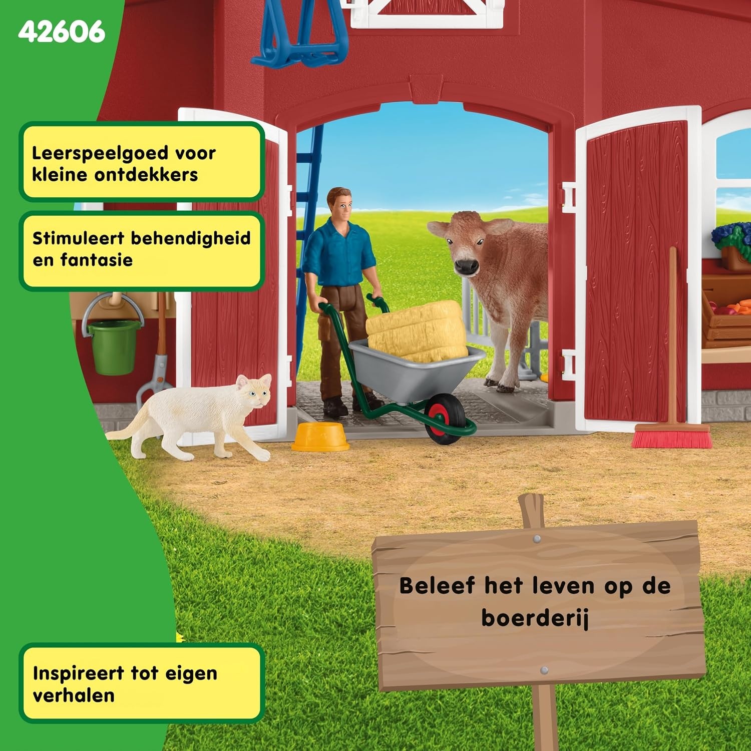 Großes Bauernhof-Spielset für Kinder - bis zu 40% Rabatt