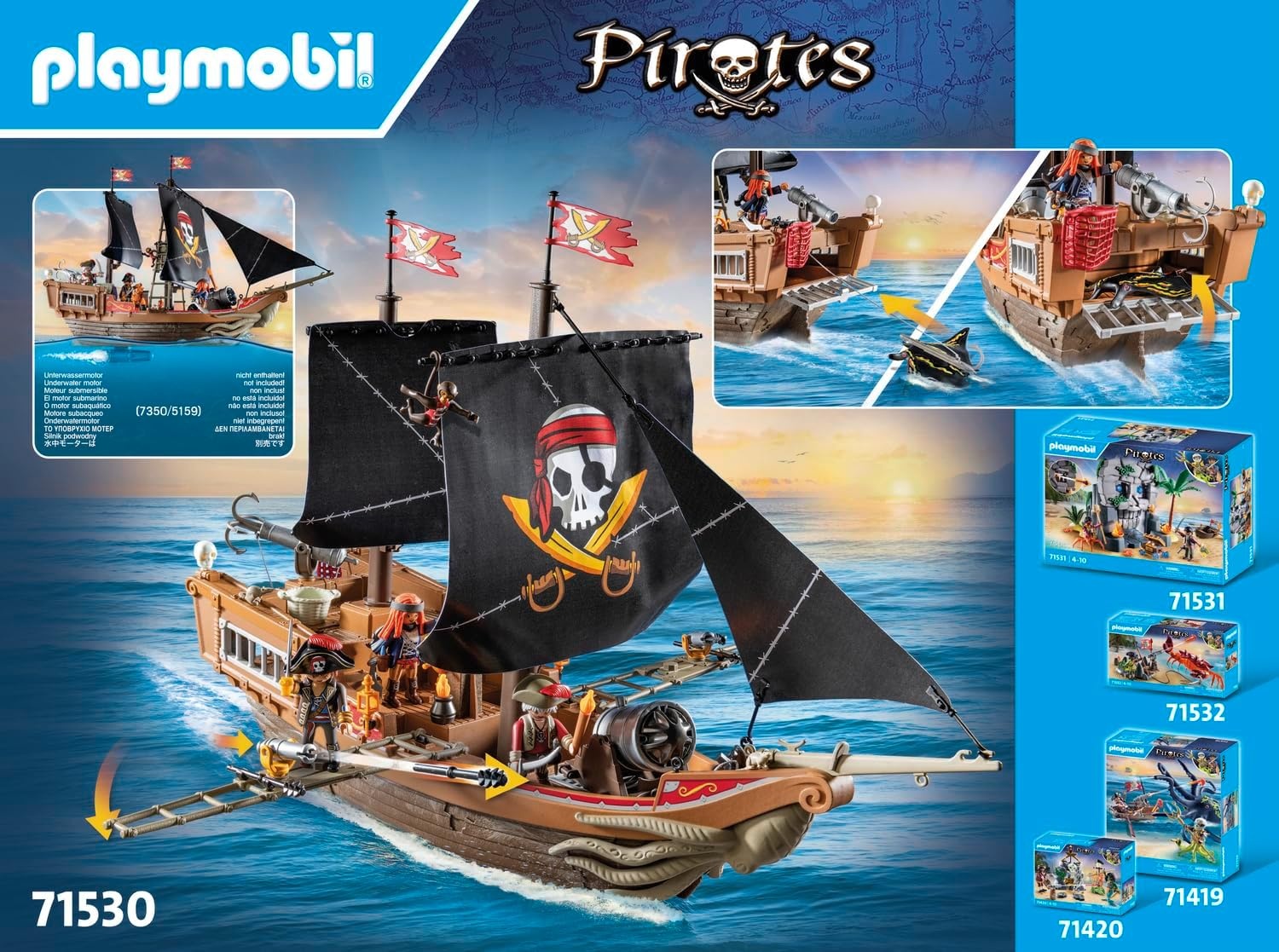 Großes Piratenschiff Spielset: Abenteuer auf hoher See - jetzt bis zu 40% sparen