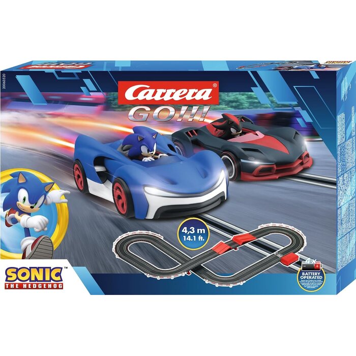 Carrera Rennbahn Sonic vs. Shadow - Batteriebetrieben - bis zu 39% Rabatt