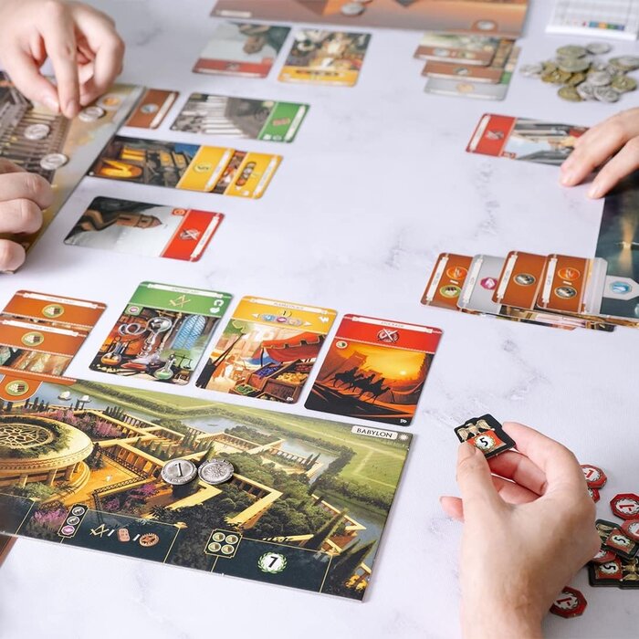 7 Wonders V2 Strategiespiel: Jetzt bis zu 39% Rabatt sichern