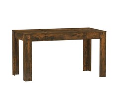 Vidaxl Moderner Esstisch Räuchereiche 140x76cm - Sparen Sie bis zu 42%