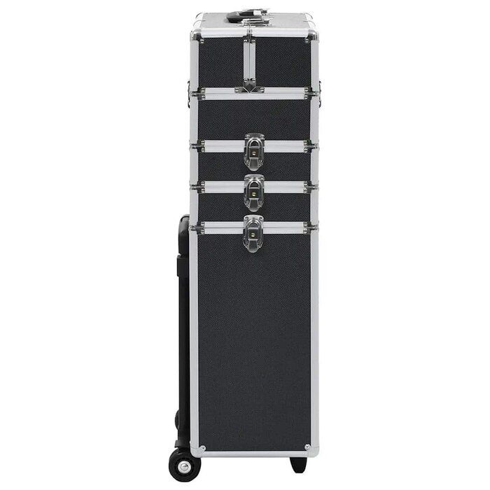 Vidaxl Professioneller Make-up Trolley - Schwarz - bis zu 41% Rabatt!