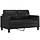 2-Sitzer Sofa 140 cm in Schwarz - Jetzt bis zu 41% sparen!