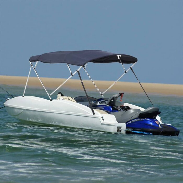 Vidaxl 4-Bügel Bimini-Top mit Seitenwänden 243x200-213x137cm - bis zu 42% Rabatt