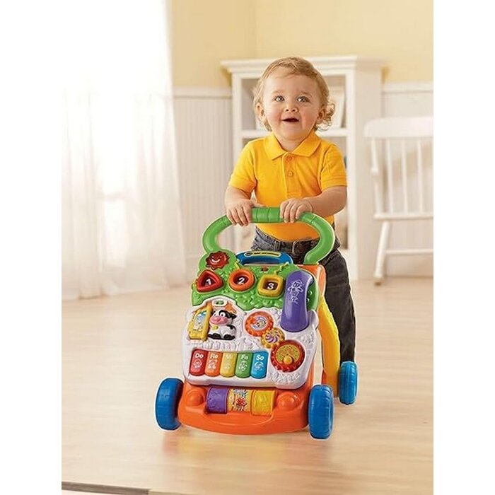 Vtech 2-in-1 Lauflernwagen mit Spielcenter - Bunt - Bis zu 39% Rabatt