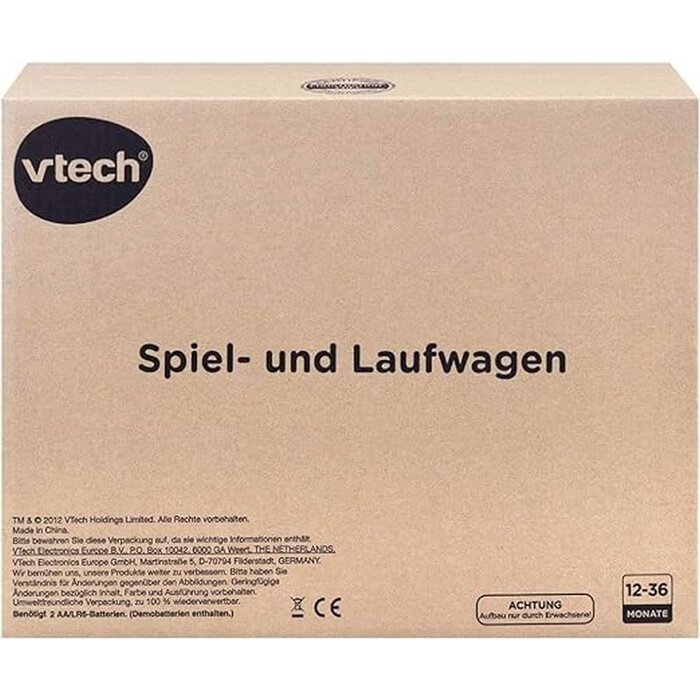 Vtech 2-in-1 Lauflernwagen mit Spielcenter - Bunt - Bis zu 39% Rabatt