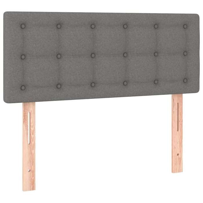 Vidaxl Stilvolles Bettkopfteil 80x78/88 cm Dunkelgrau - bis zu 57% sparen