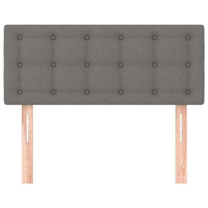 Vidaxl Stilvolles Bettkopfteil 80x78/88 cm Dunkelgrau - bis zu 57% sparen