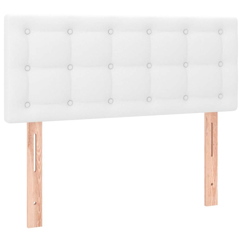 Vidaxl Elegantes Bettkopfteil 80 cm Weiß - Kunstleder - bis zu 45% sparen