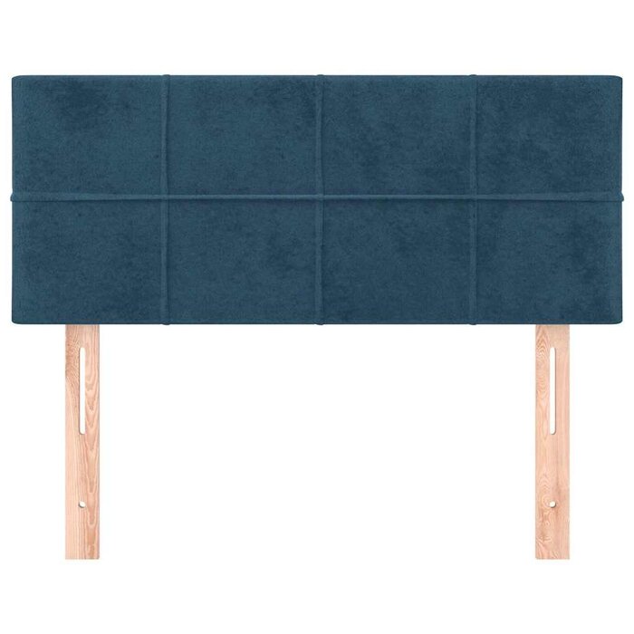 Vidaxl Samt Kopfteil 100x78/88 cm in Dunkelblau - Jetzt bis zu 41% sparen