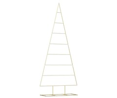 Vidaxl Weihnachtsbaum Deko-Gestell aus Metall 210 cm - Schwarz - bis zu 33% reduziert