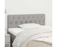 Vidaxl Bettkopfteil 90x7x78/88 cm in Hellgrau - Jetzt bis zu 33% sparen