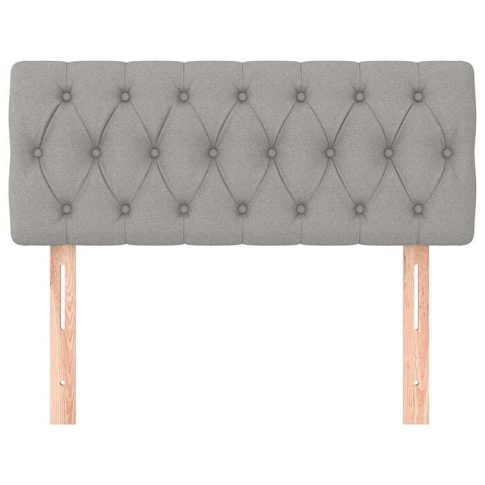 Vidaxl Bettkopfteil 90x7x78/88 cm in Hellgrau - Jetzt bis zu 33% sparen