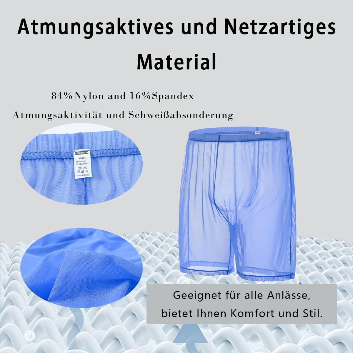 Atmungsaktive Herren Boxershorts - schnelltrocknend - bis zu 26% Rabatt