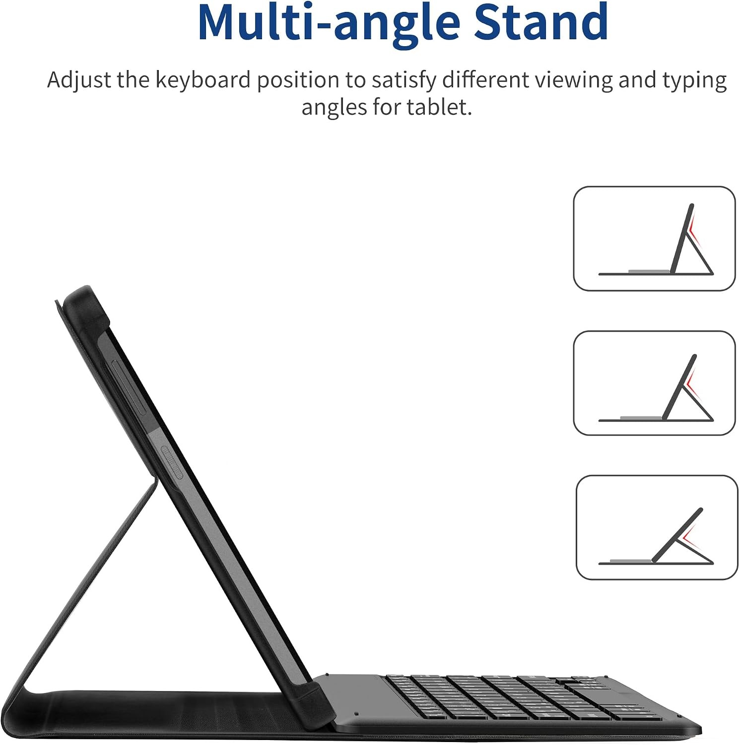 Tastatur-Hülle für Lenovo Tab M10 3. Gen - QWERTZ - Schwarz - bis zu 28% Rabatt