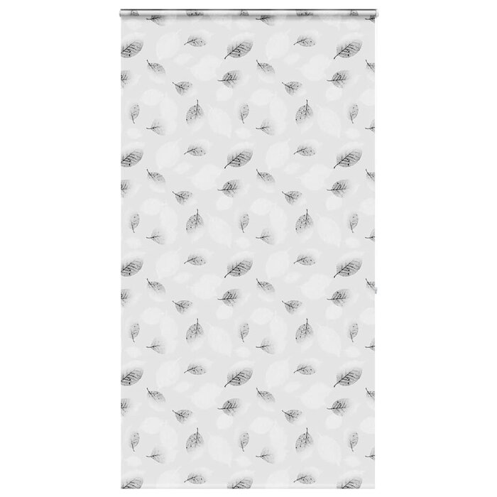 Vidaxl Duschrollo mit Kassette 140x240 cm - Blattmuster - Sparen Sie bis zu 36%