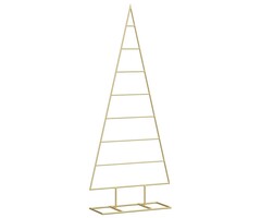 Vidaxl Weihnachtsbaum aus Metall 125 cm, Schwarz - bis zu 44% Rabatt