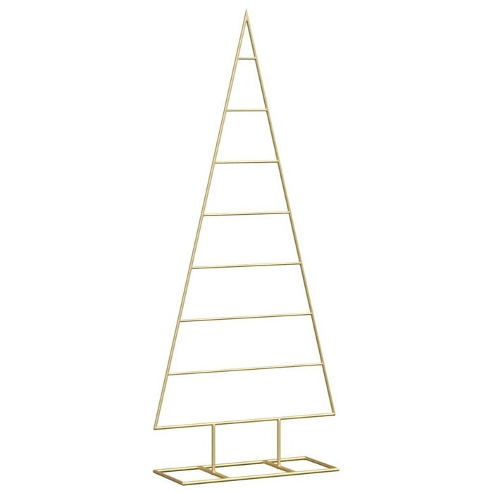 Vidaxl Weihnachtsbaum aus Metall 125 cm, Schwarz - bis zu 44% Rabatt