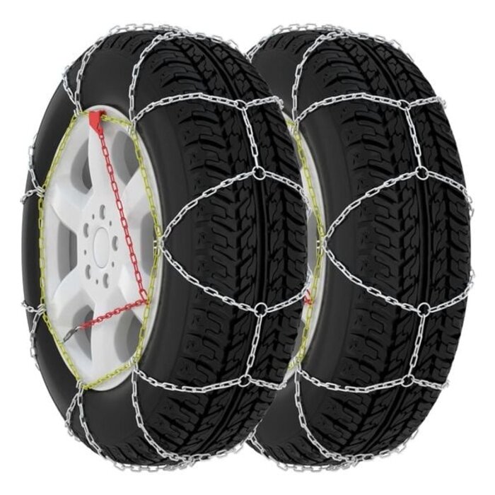 Vidaxl Schneeketten 2er-Set 9 mm KN80 - Sicher unterwegs mit bis zu 31 % Rabatt