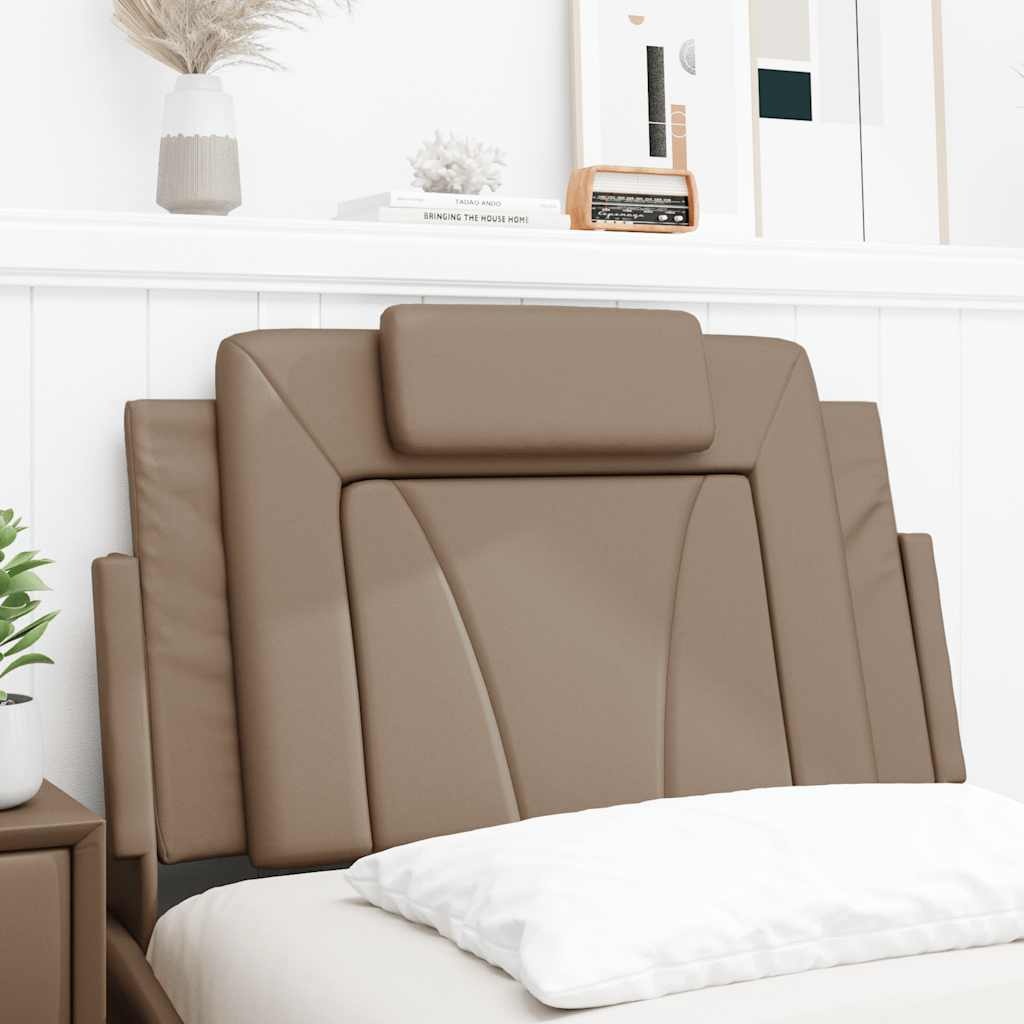 Vidaxl Gepolstertes Kopfkissen für 90 cm Betten, Cappuccino - bis zu 32% reduziert