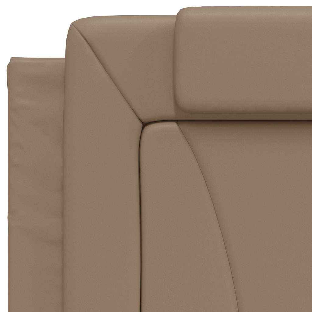 Vidaxl Gepolstertes Kopfkissen für 90 cm Betten, Cappuccino - bis zu 32% reduziert