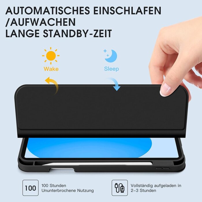 Tastaturhülle für iPad 10. Gen 10,9 Zoll - QWERTZ - bis zu 27% Rabatt