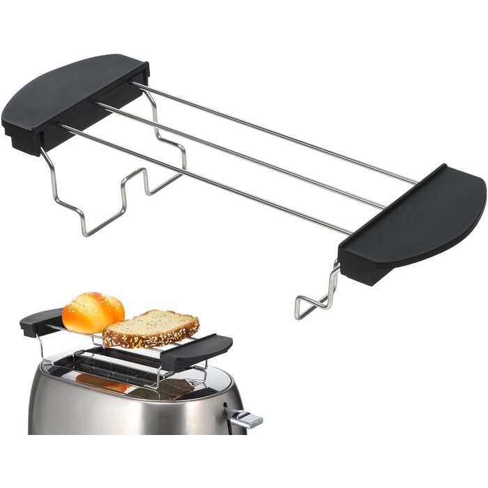 Universeller Brötchenaufsatz für Toaster - Schwarz - bis zu 27% sparen