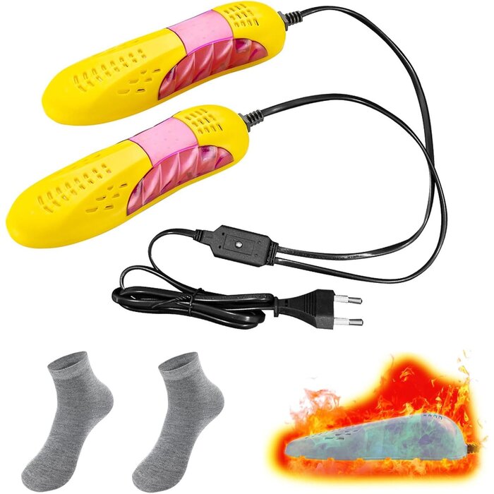Elektrischer Schuhtrockner mit UV-Licht - Jetzt bis zu 27% Rabatt sichern!