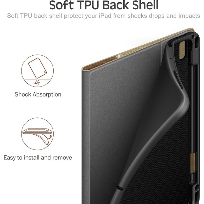 iPad Air Schutzhülle 11" & 10,9" - Edles Kunstleder Case - bis zu 28% sparen
