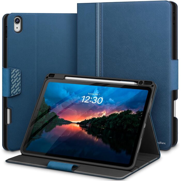 Schutzhülle für iPad Air 11" & 10,9" - Blau - Stiftehalter - bis zu 27% Rabatt