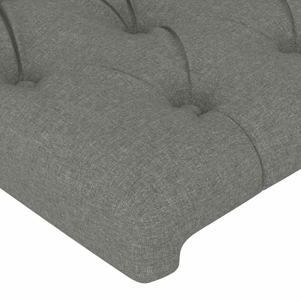 Vidaxl Stilvolles Bettkopfteil 90x78/88 cm Dunkelgrau - bis zu 46% sparen