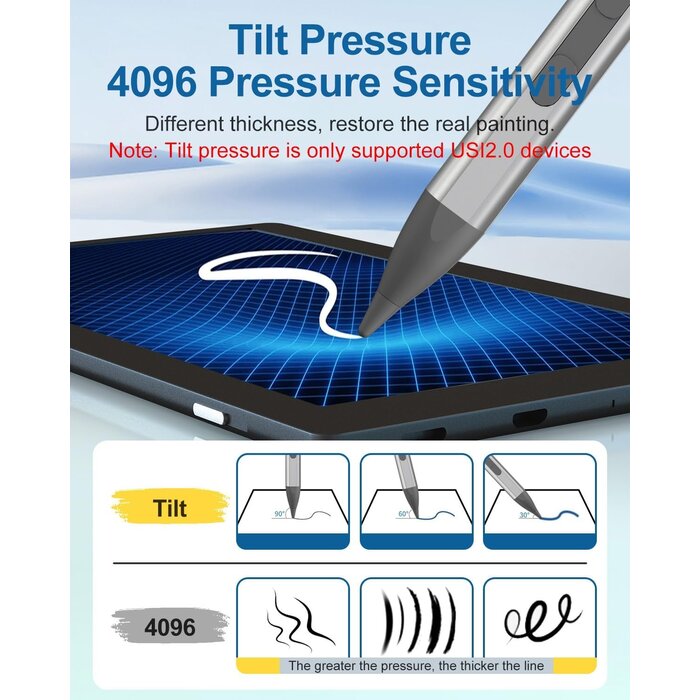 Präziser USI 2.0 Stylus für Tablets - Jetzt bis zu 28% Rabatt sichern