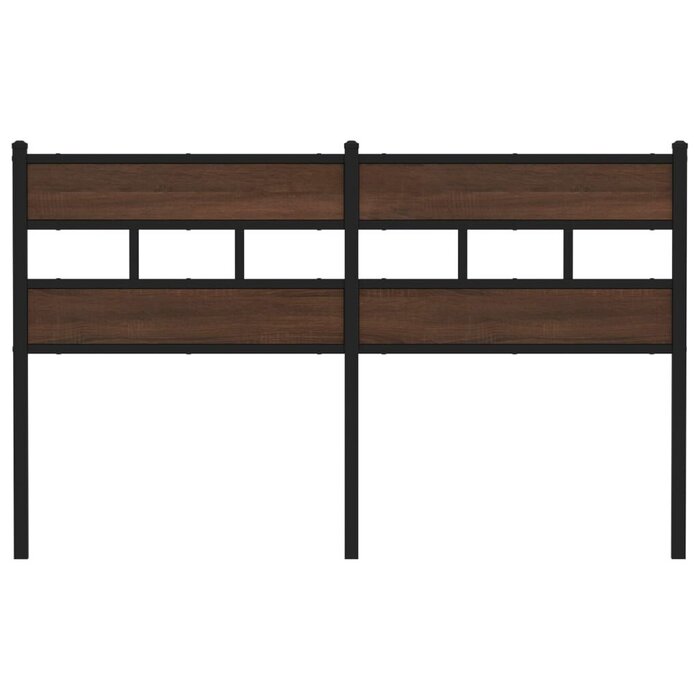 Vidaxl Bettkopfteil 135 cm Eichenbraun - Stilvoll & stabil - Bis zu 50% sparen