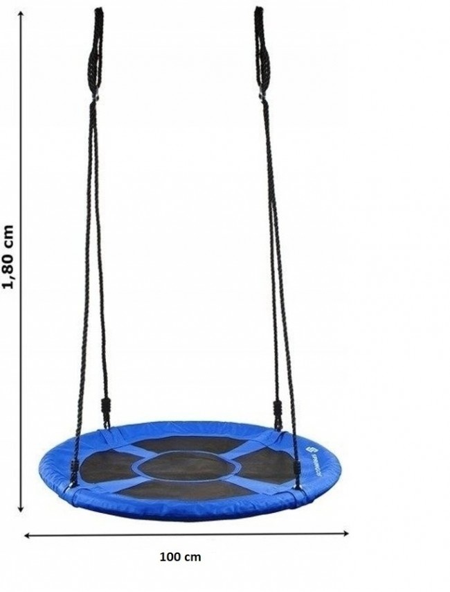 Viking Choice Große Nestschaukel 100 cm, blau - bis zu 28% Rabatt auf Rückläufer