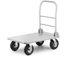Viking Choice Klappbarer Plattformwagen 500kg - Stahl-Transportwagen bis zu 41% günstiger