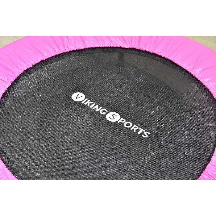 Viking Choice Fitness-Trampolin faltbar, Pink - 101 cm - Jetzt bis zu 34% Rabatt sparen