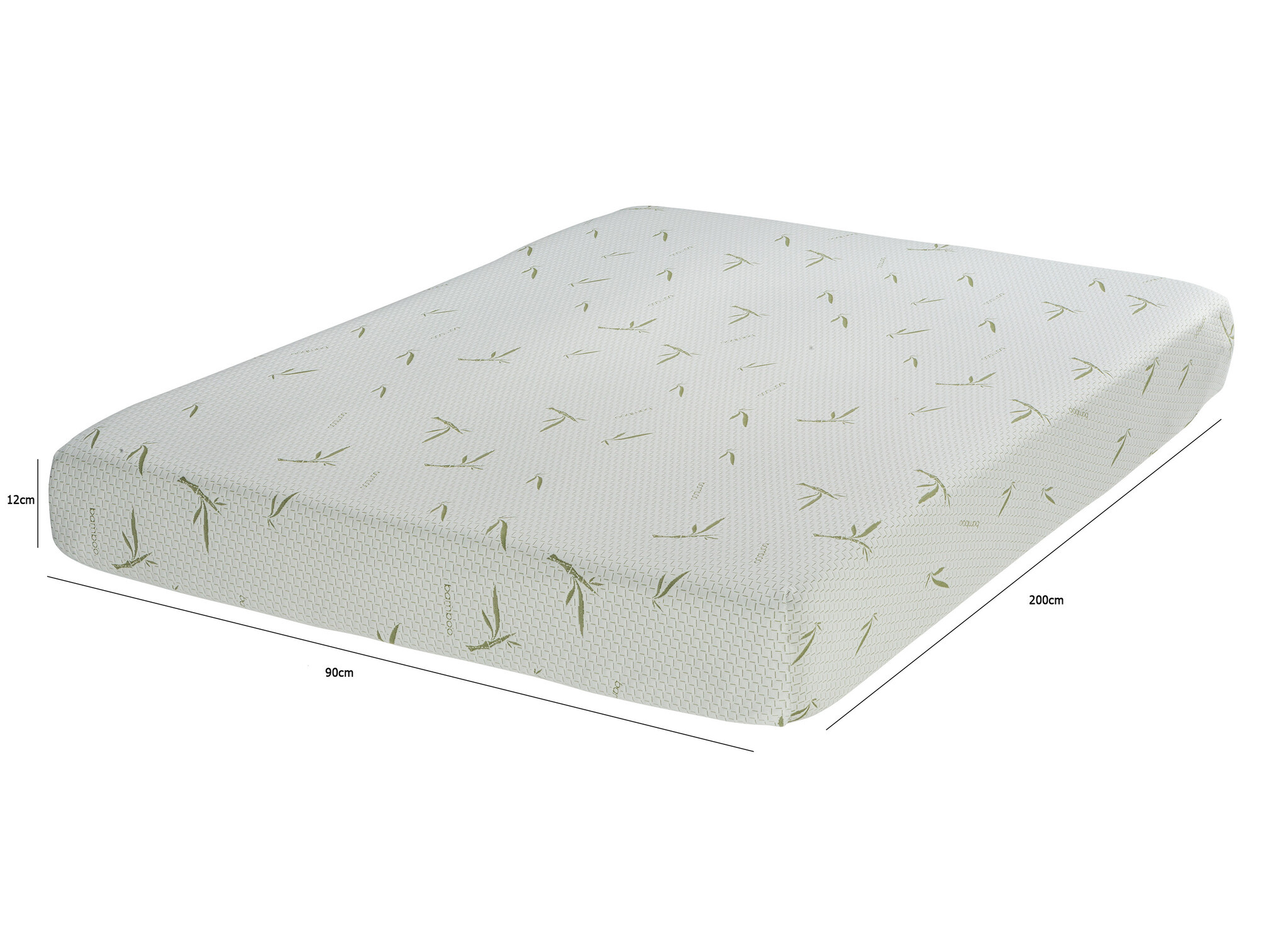 Viking Choice Kaltschaummatratze 90x200 cm - Bambusbezug - bis zu 31% Rabatt