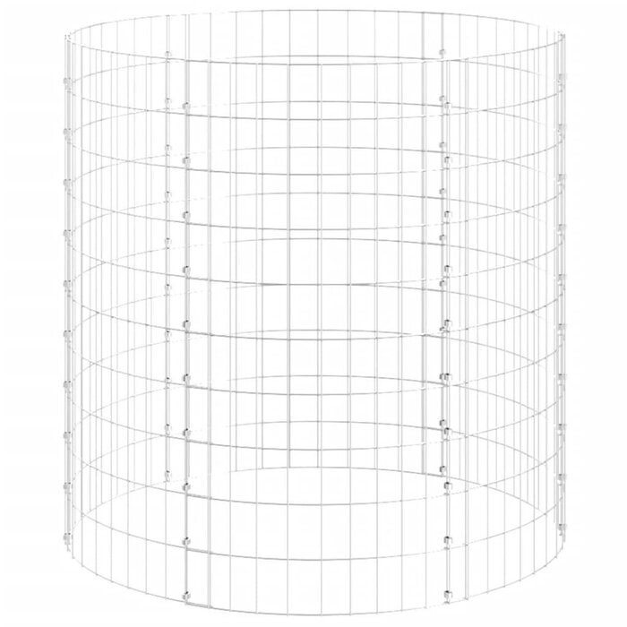Vidaxl Robuster Metall-Komposter 100x100 cm - Jetzt bis zu 40% günstiger sichern