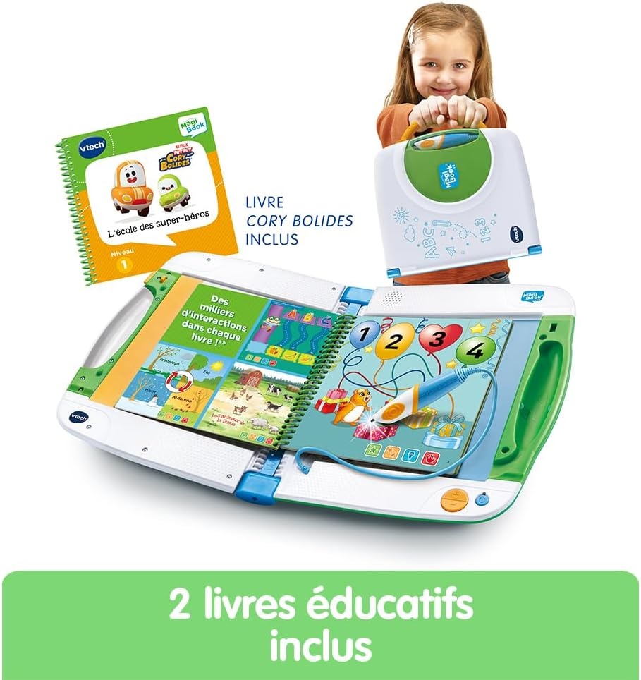 Vtech Interaktives Lernbuch-Starterset für Kinder - Grün - bis zu 40% Rabatt