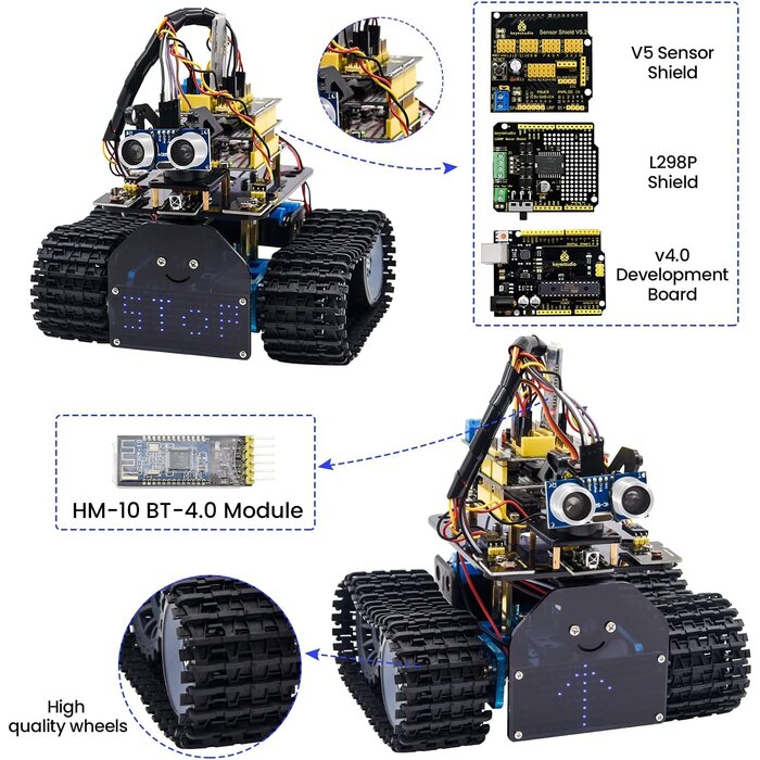 Amazon Roboter-Bausatz für Arduino Lernauto mit bis zu 40% Rabatt