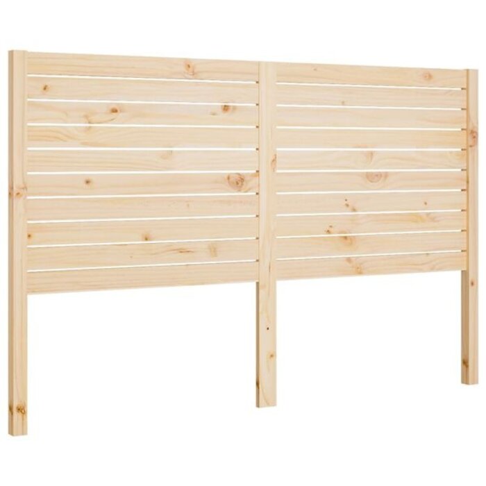 Vidaxl Bett-Kopfteil Massivholz 166x100 cm Kiefer natur - bis zu 40% günstiger