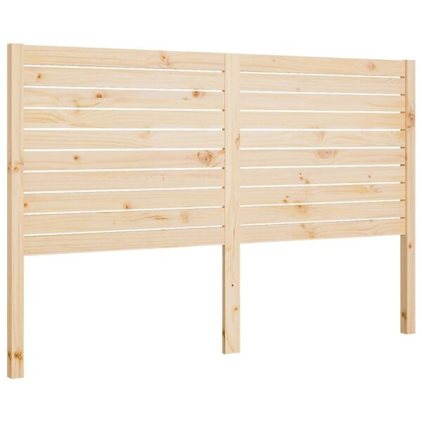 Vidaxl Bett-Kopfteil Massivholz 166x100 cm Kiefer natur - bis zu 40% günstiger