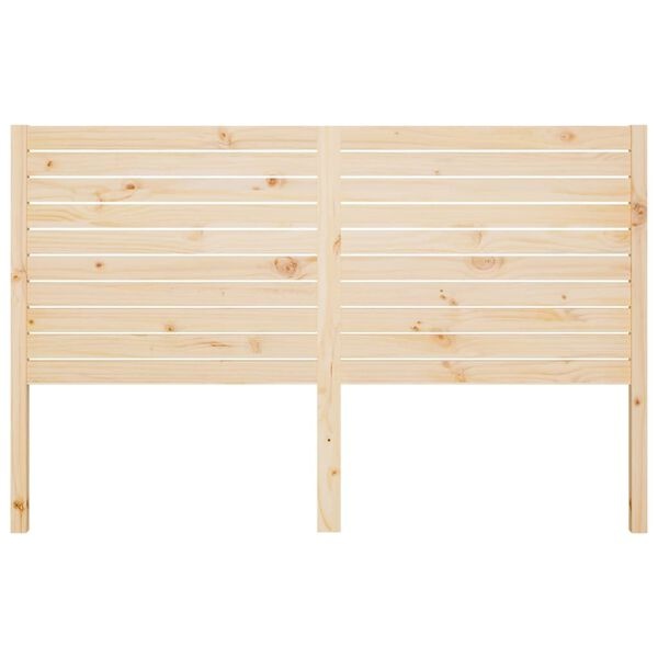 Vidaxl Bett-Kopfteil Massivholz 166x100 cm Kiefer natur - bis zu 40% günstiger