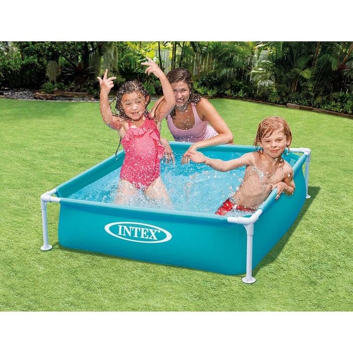 Mini Frame Pool 122x122 cm für Kinder - bis zu 39% sparen