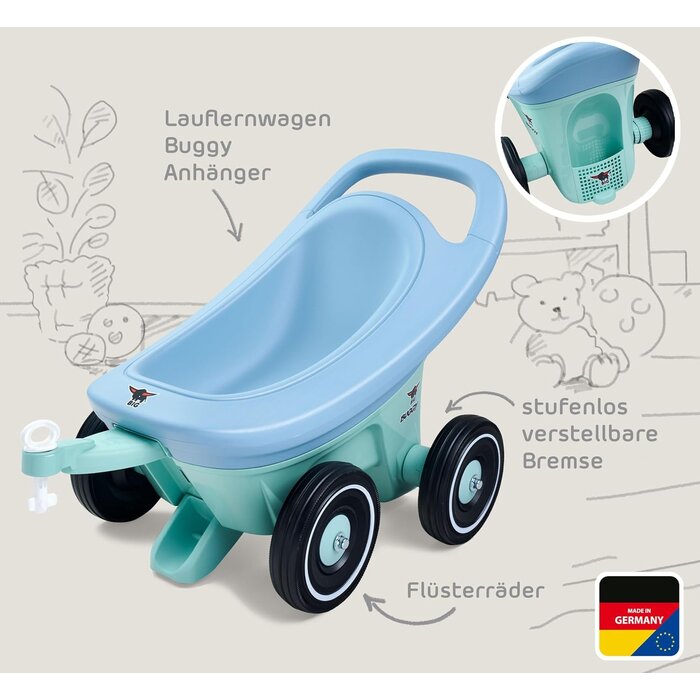 3-in-1 Lauflernwagen mit Anhängerfunktion - bis zu 40% sparen!