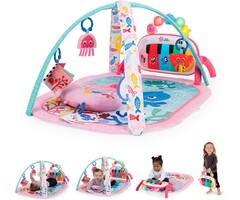 Musik-Spielmatte 4-in-1 für Babys - Rosa - Jetzt bis zu 45% reduziert