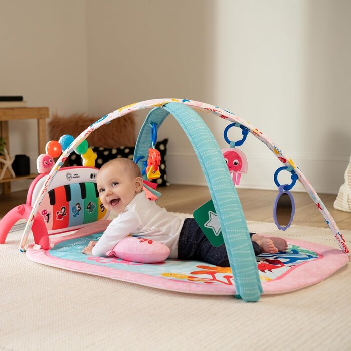 4-in-1 Musik-Spielmatte für Babys - Rosa - Bis zu 40% Rabatt