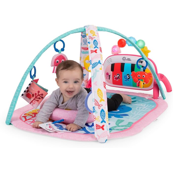 4-in-1 Musik-Spielmatte für Babys - Rosa - Bis zu 40% Rabatt
