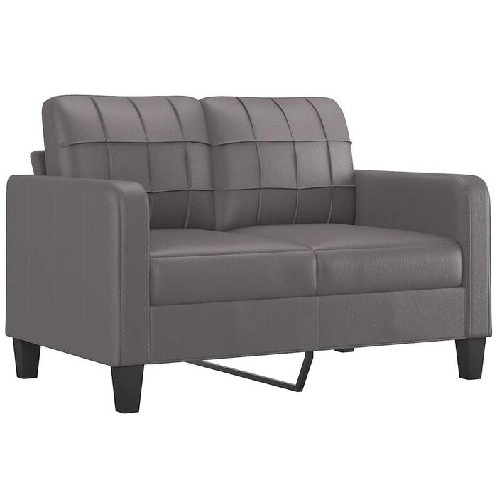 Vidaxl Modernes 2-Sitzer Sofa in Grau - 120 cm Breite - jetzt bis zu 41% günstiger